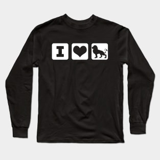 I Love Lions Long Sleeve T-Shirt